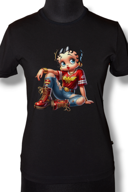 Жіноча футболка з принтом Betty Boop