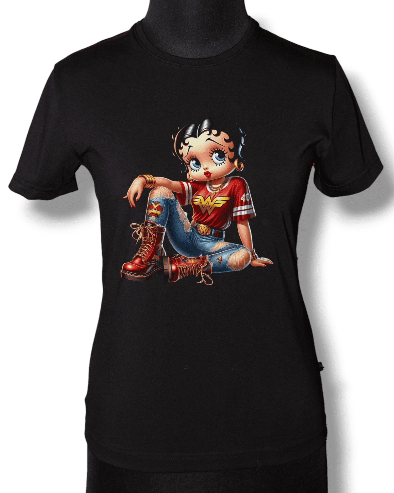 Жіноча футболка з принтом Betty Boop